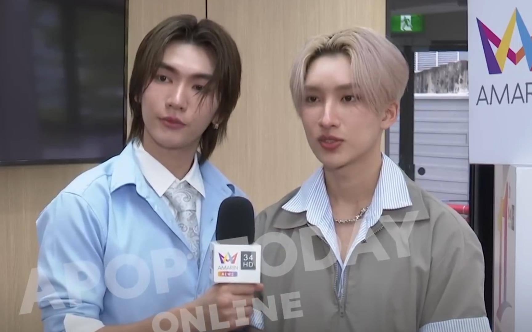 [泰语中字]25.08.22 BossNoeul ApopToday 采访