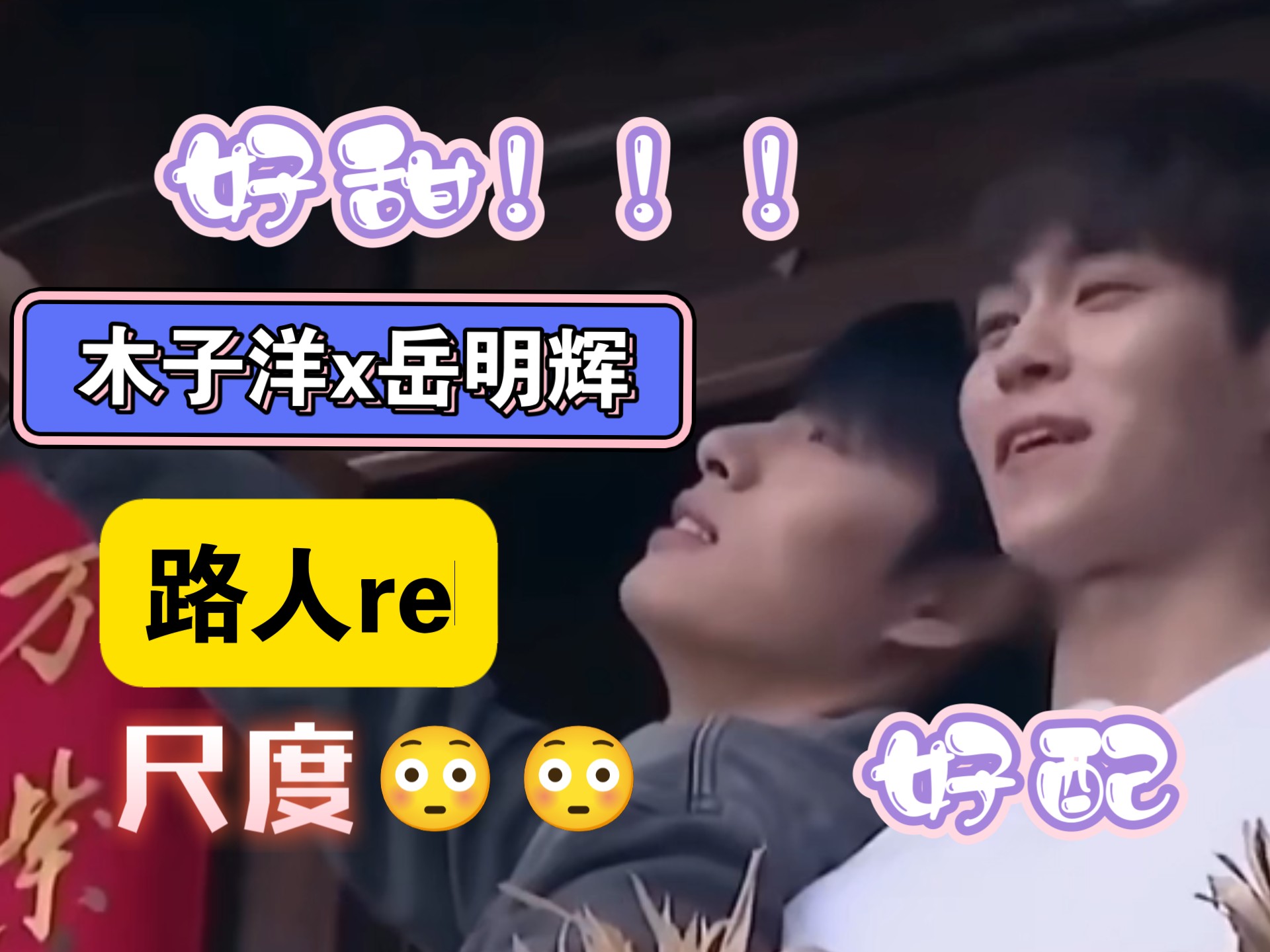 [洋岳]［木子洋x岳明辉］路人re
