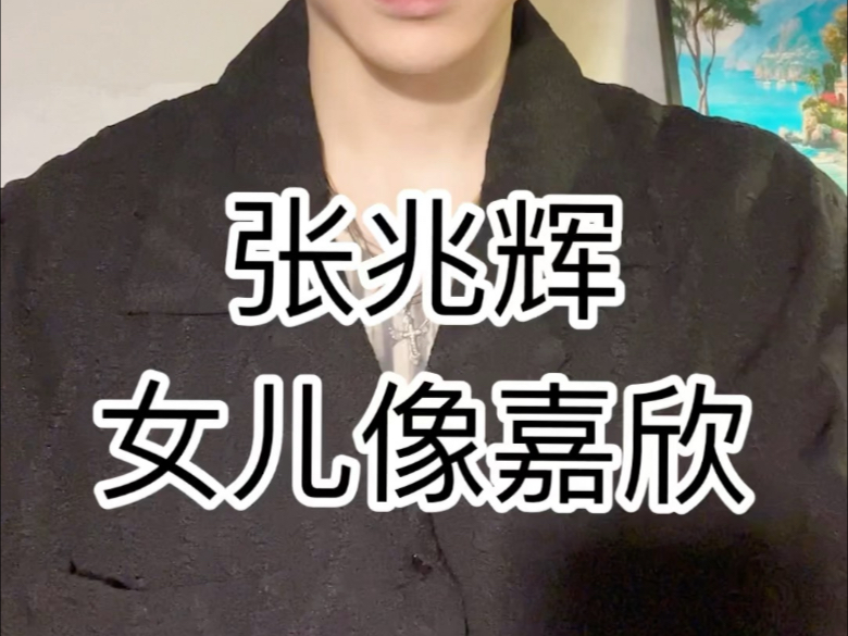 张兆辉女儿像嘉欣