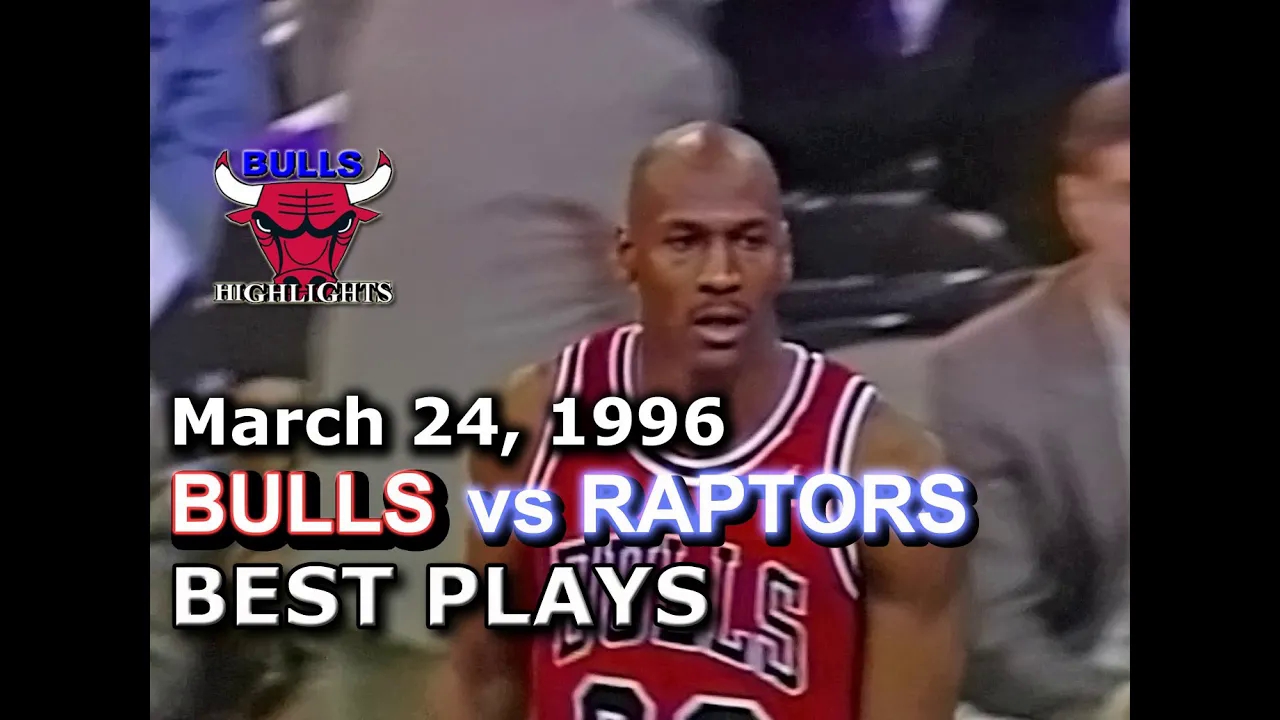 19960324 Bulls vs Raptors HLS