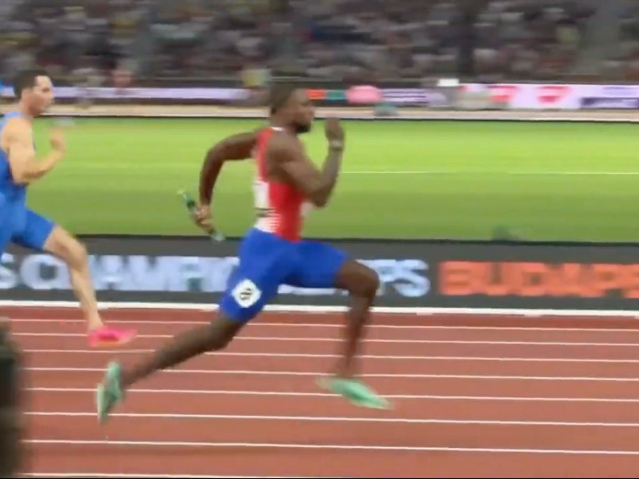 当我接上棒的那一刻你们已经输了