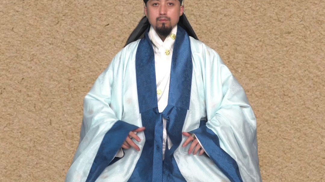 明代的幅巾，衣服实在没同款了