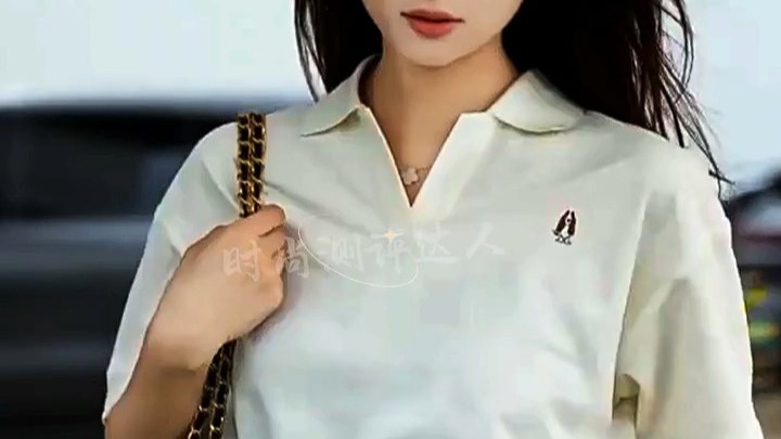 冰冰凉凉的板正polo衫也太好看了
