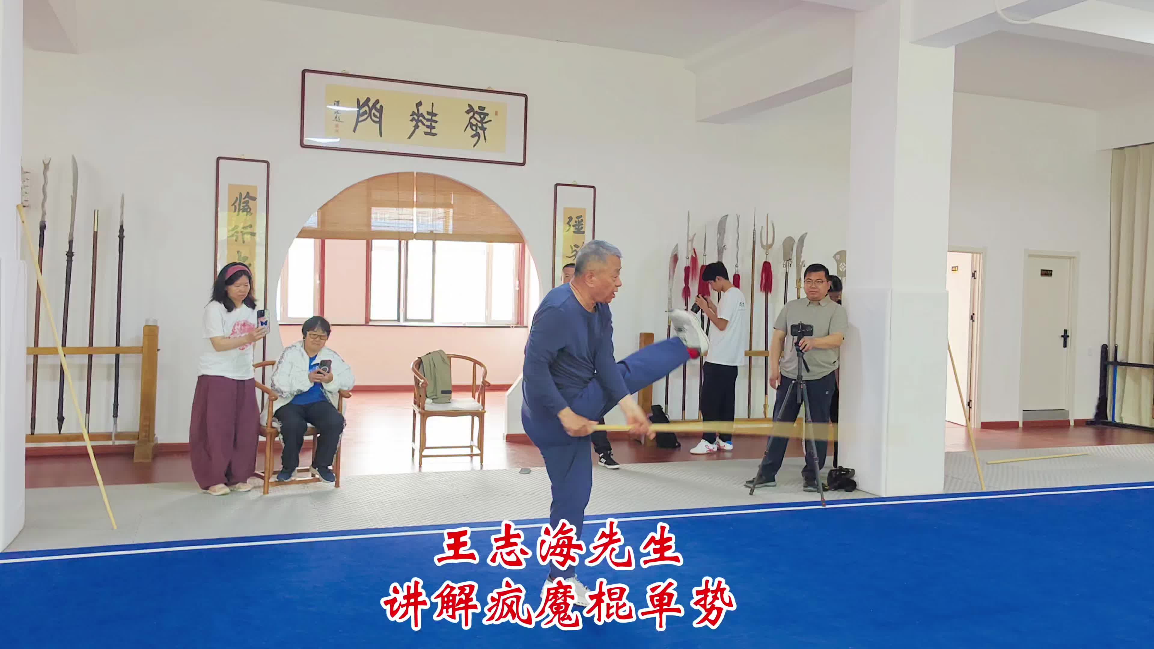 王志海先生讲解疯魔棍单势