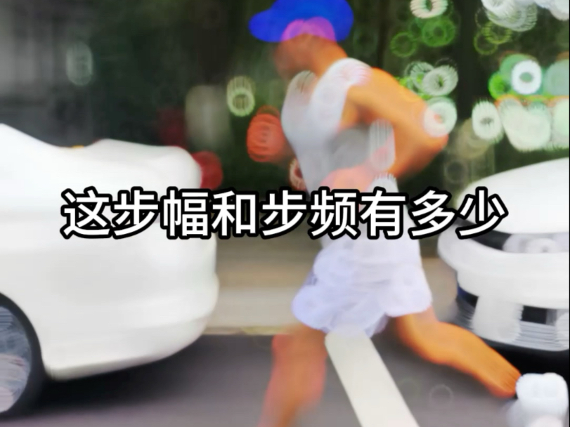 这步幅和步频有多少？
