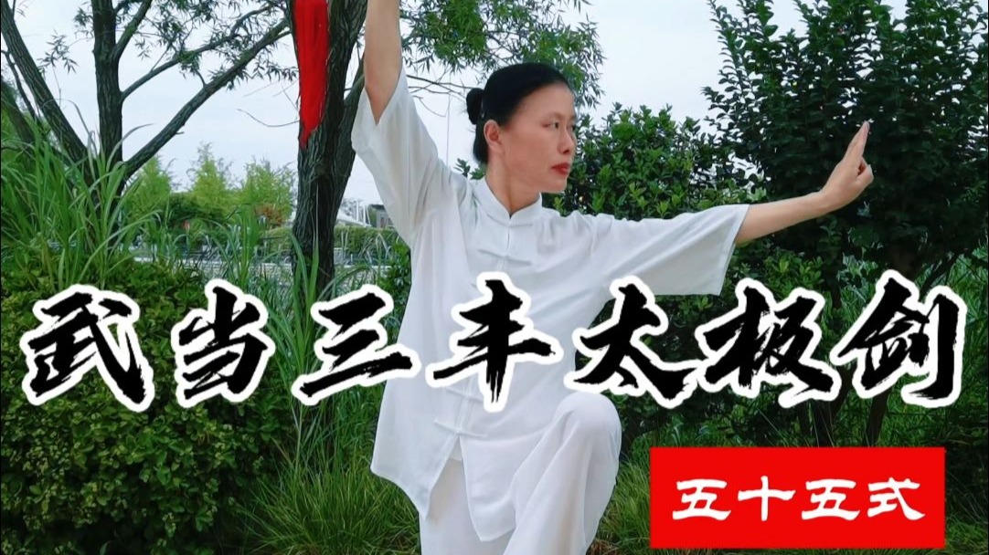 【道家养生】武当三丰太极剑五十五式，三丰派弟子必学剑法，古朴