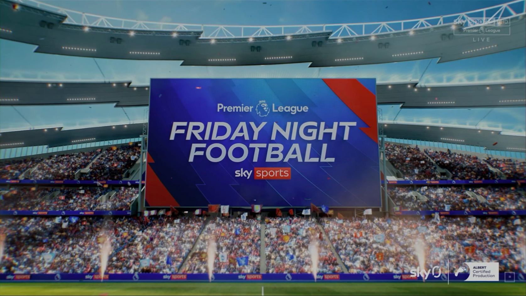 2025/26赛季英超官方开场宣传片(Friday Night Football) Sky