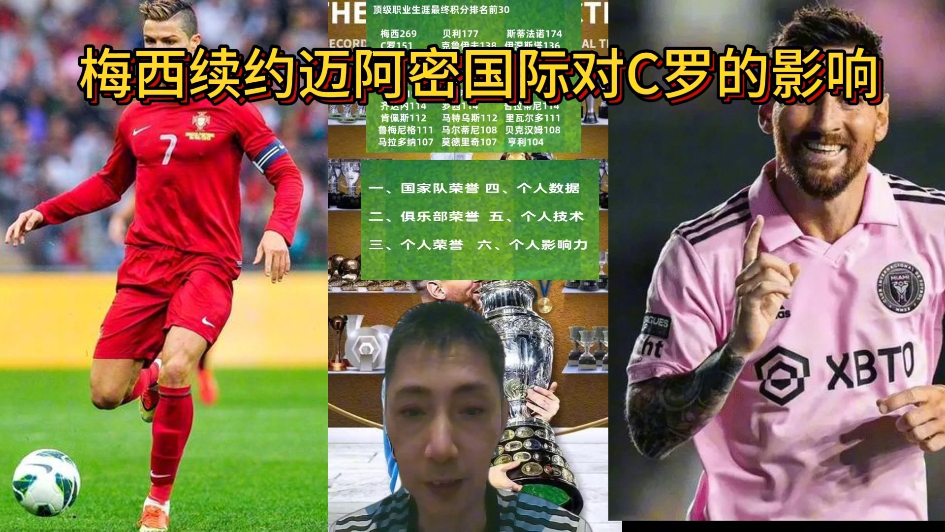 如果梅西续约迈阿密国际，那对C罗有没有影响