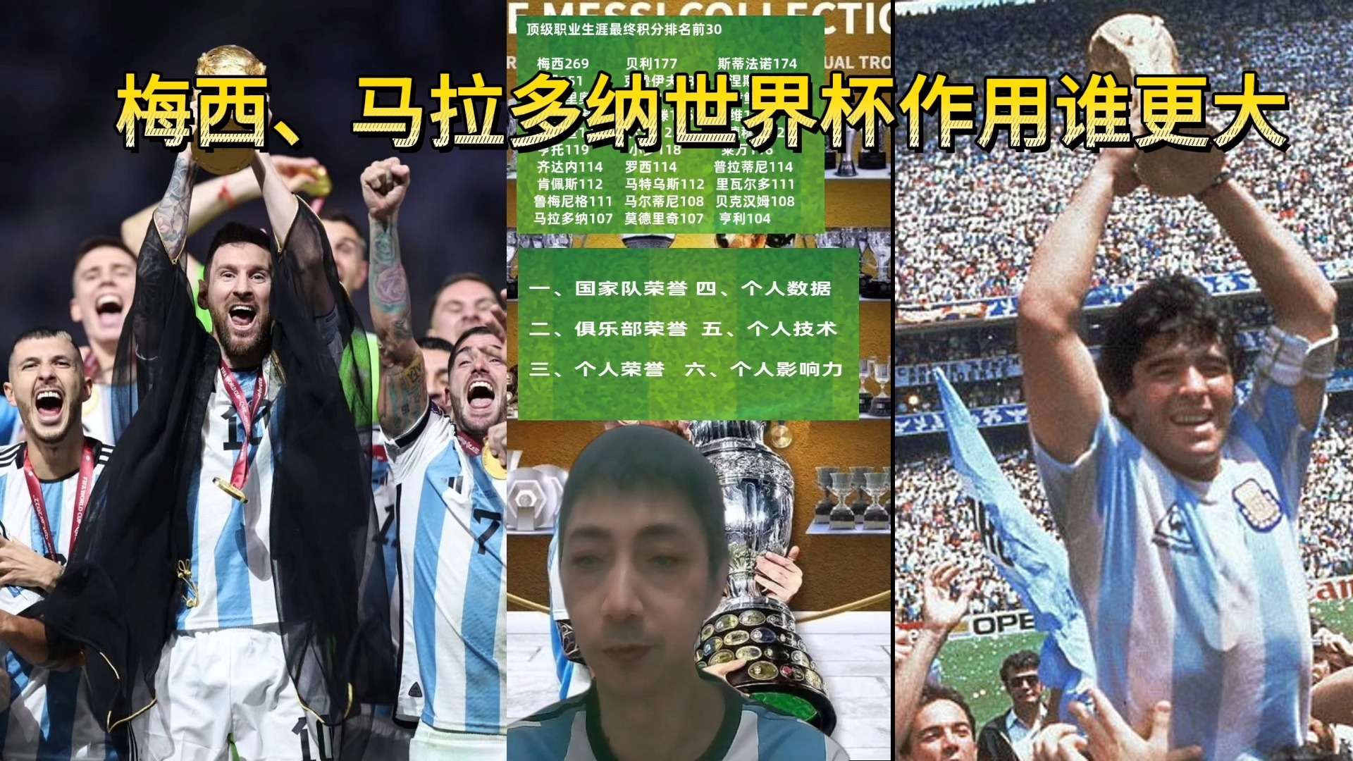 梅西、马拉多纳谁的世界杯发挥更好 梅西、马拉多纳谁的世界杯发挥更好