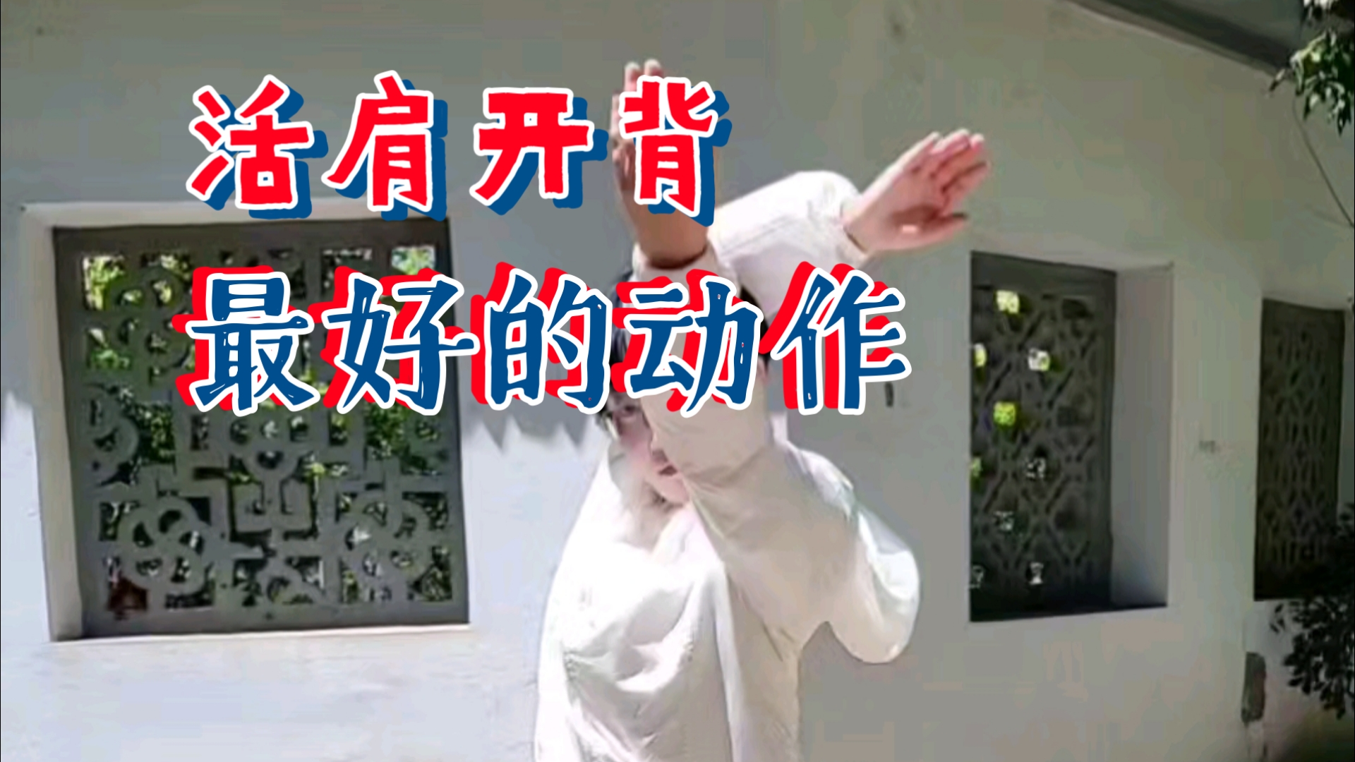 你们要的通背引手详细分解教学，看完就会