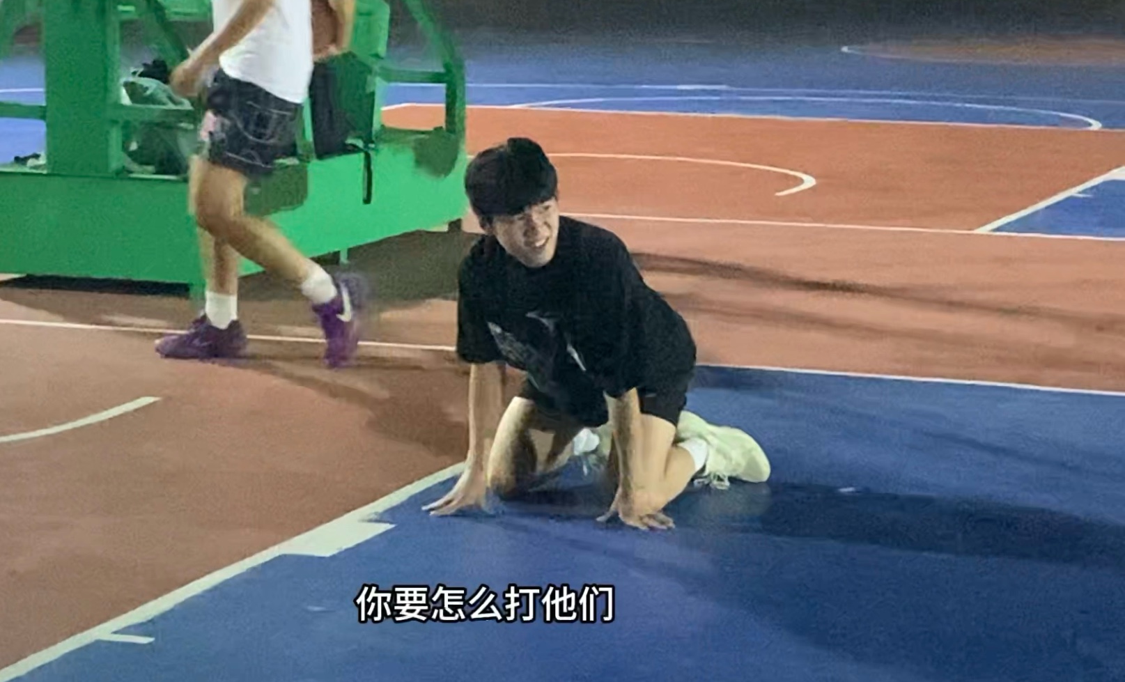 高四要高考了，打球释放一下压力