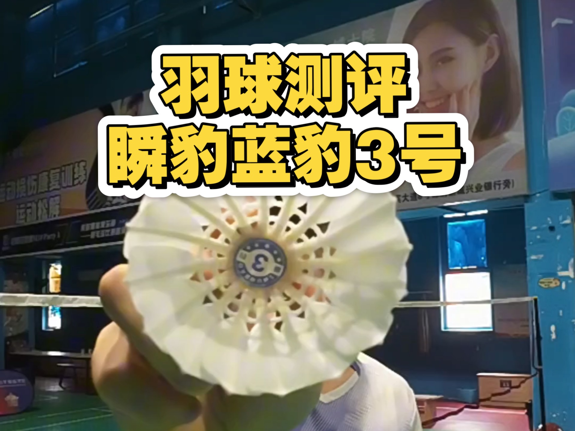 瞬豹蓝豹3号羽毛球测评