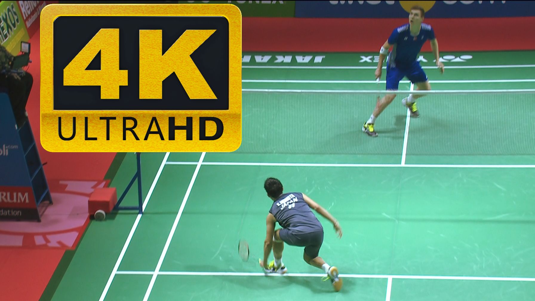 桃田贤斗VS安赛龙，无与伦比的攻防稳定性！