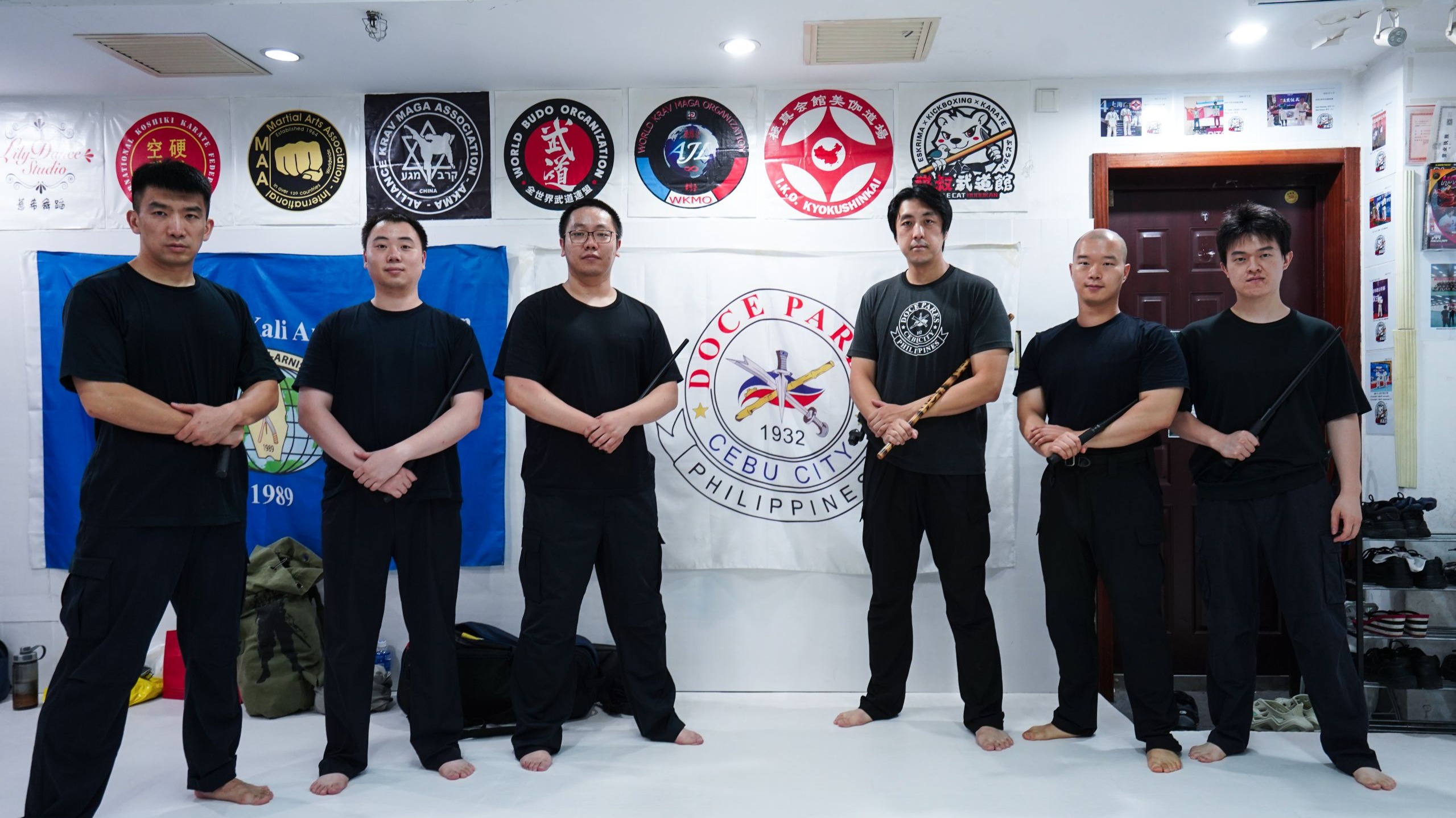 猫叔武道馆首届警务人员战术甩棍内训课程片段