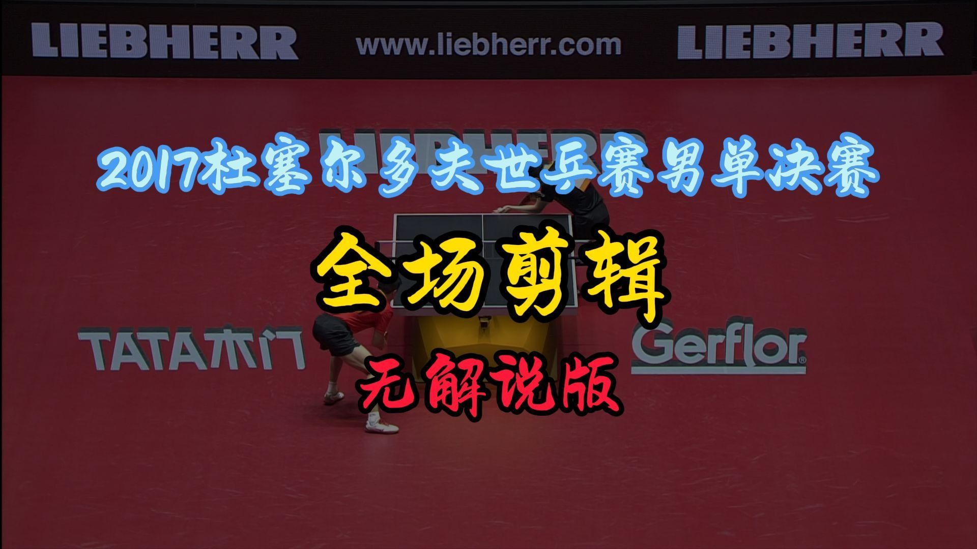 【经典试卷】2017杜塞尔多夫世乒赛男单决赛