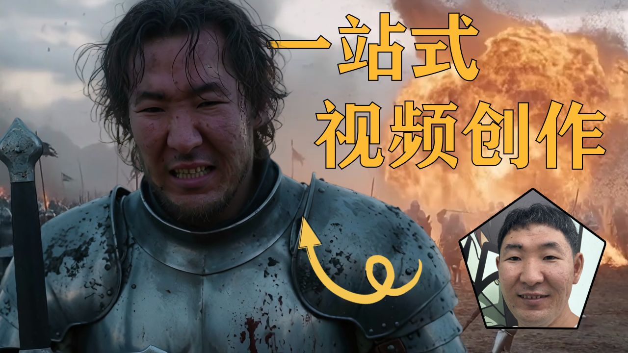 一站式视频创作工作流，Wan2.2+音频+换脸同步辅助创作