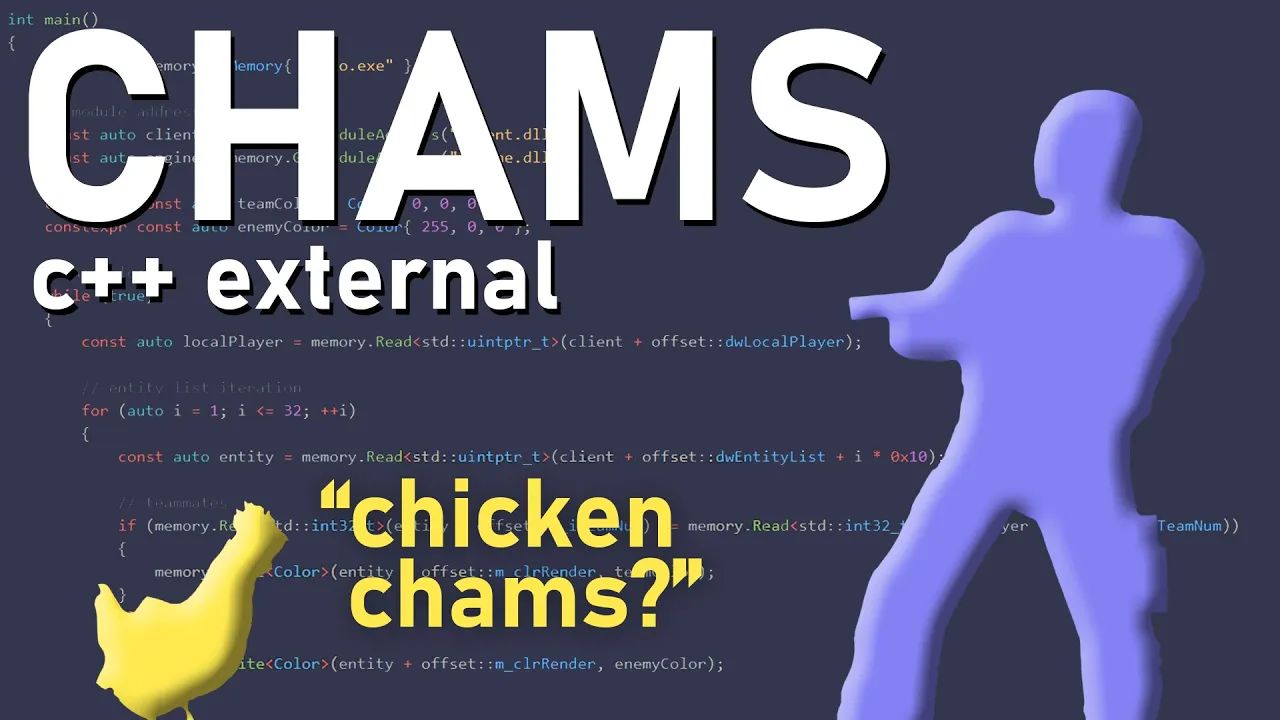 通过 CHAMS 让玩家更显眼