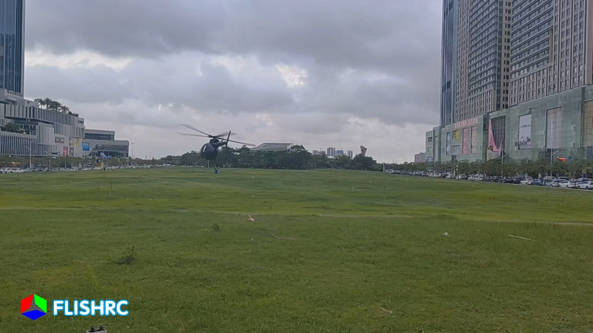 500 AH-6武装小鸟五桨遥控直升机