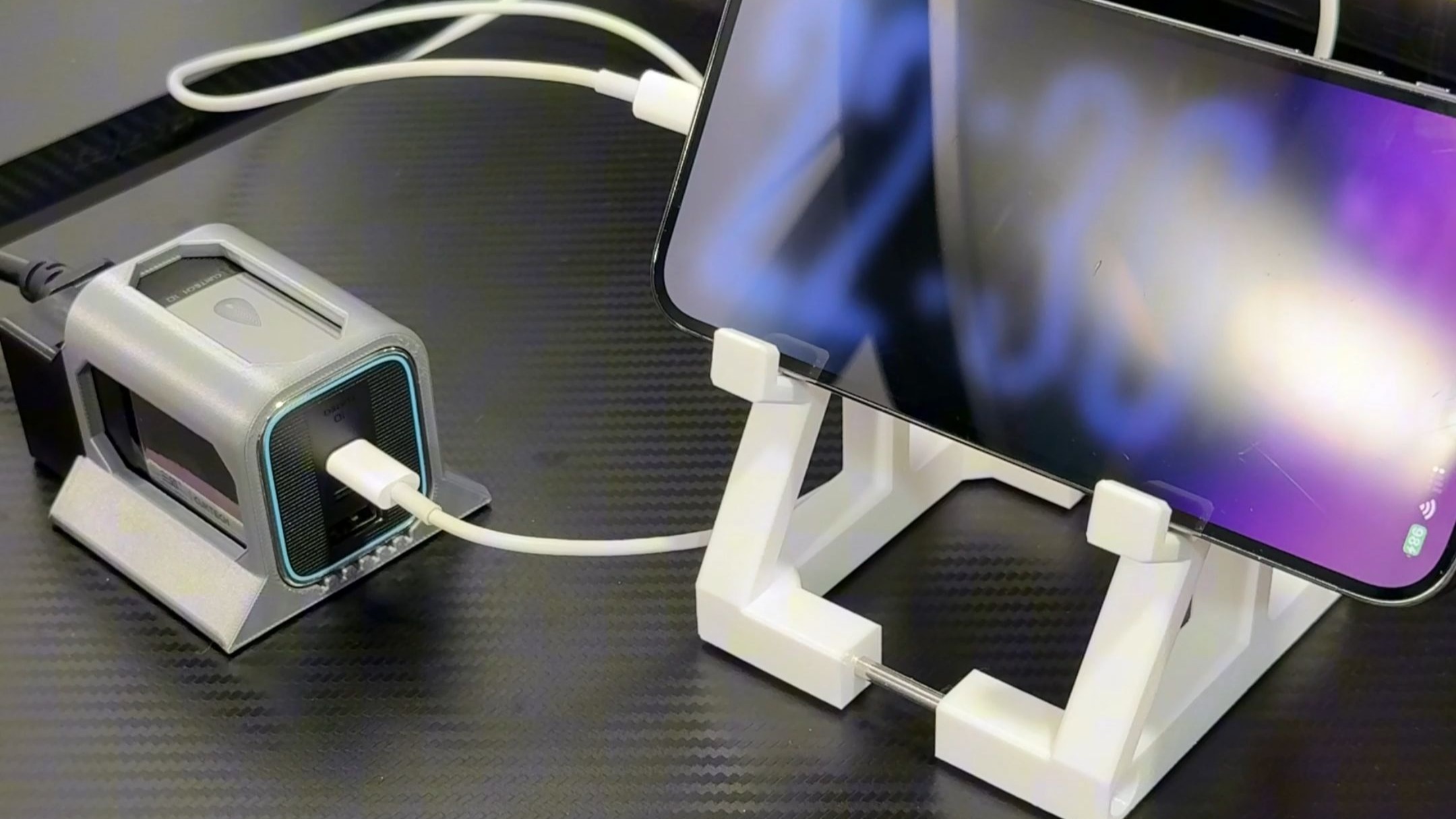 酷态科10号mini改桌面充电站