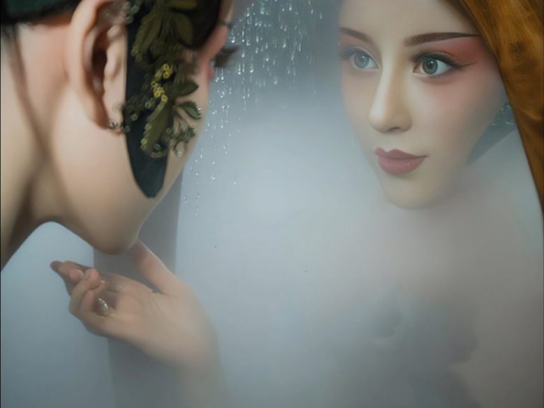 费尽心思不如邪修灵机一动，迷雾摄影修图前后vs
