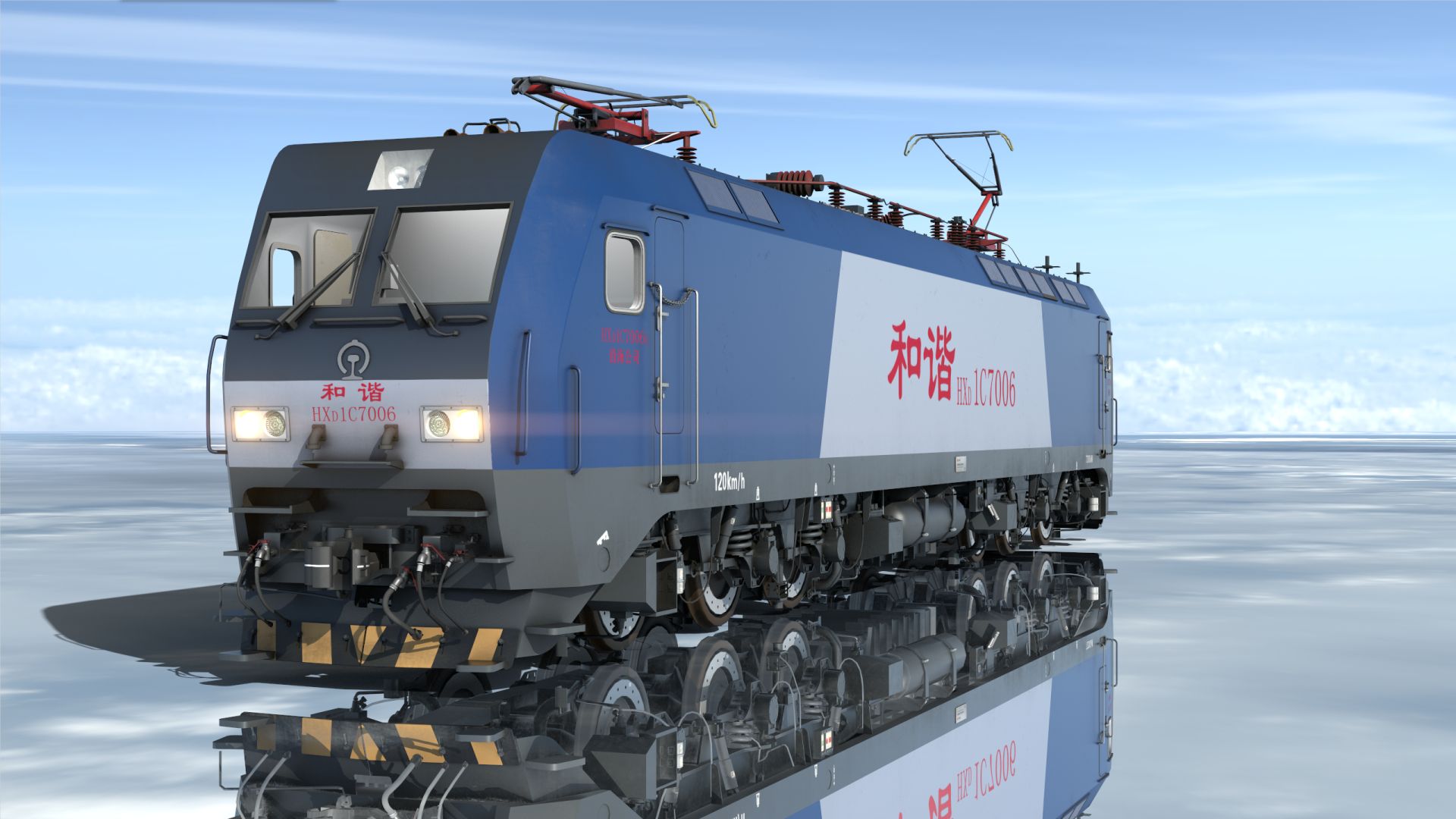 HXD1C型电力机车转向架概述