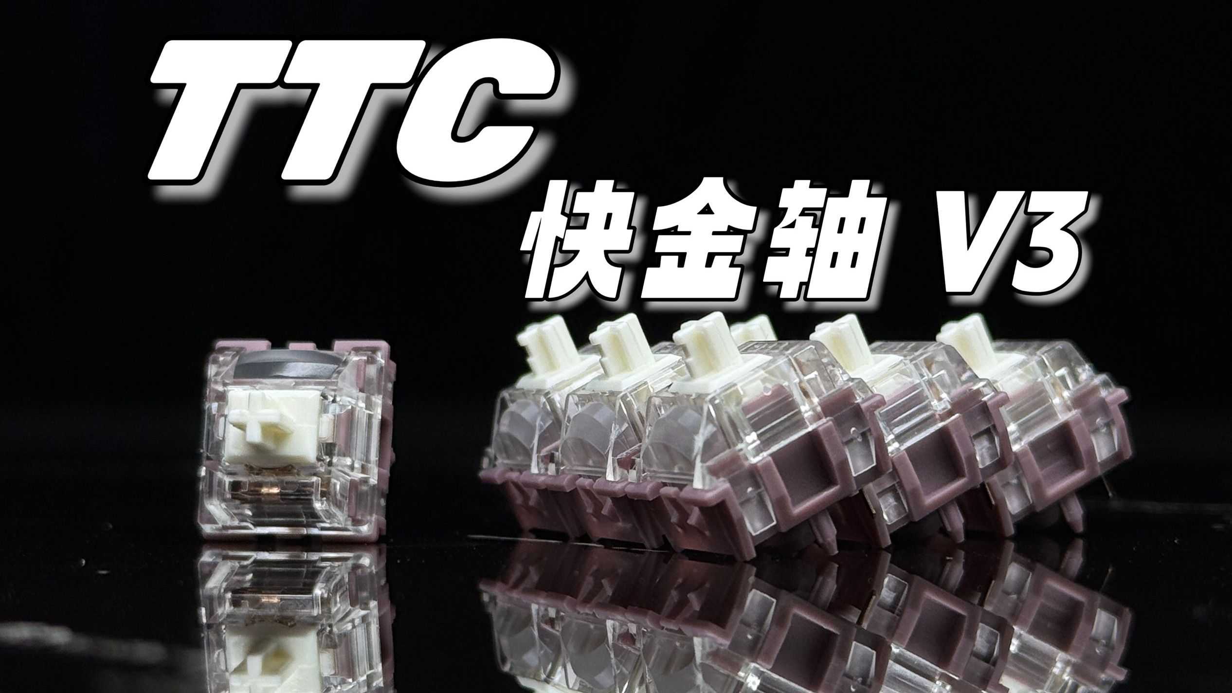 【TTC 快金轴 V3】巨润 巨HiFi 兼顾游戏码字
