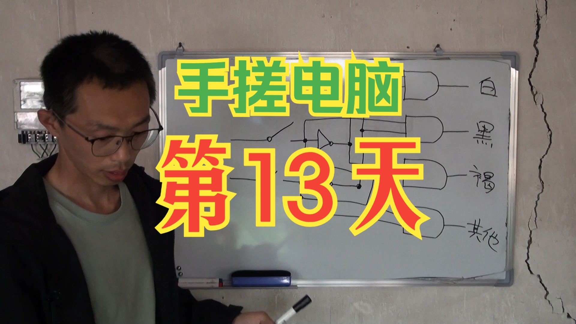 手搓电子计算机第13天，猫咪选择器