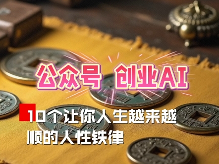 10个让你人生越来越顺的人性铁律 10个让你人生越来越顺的人性铁律
