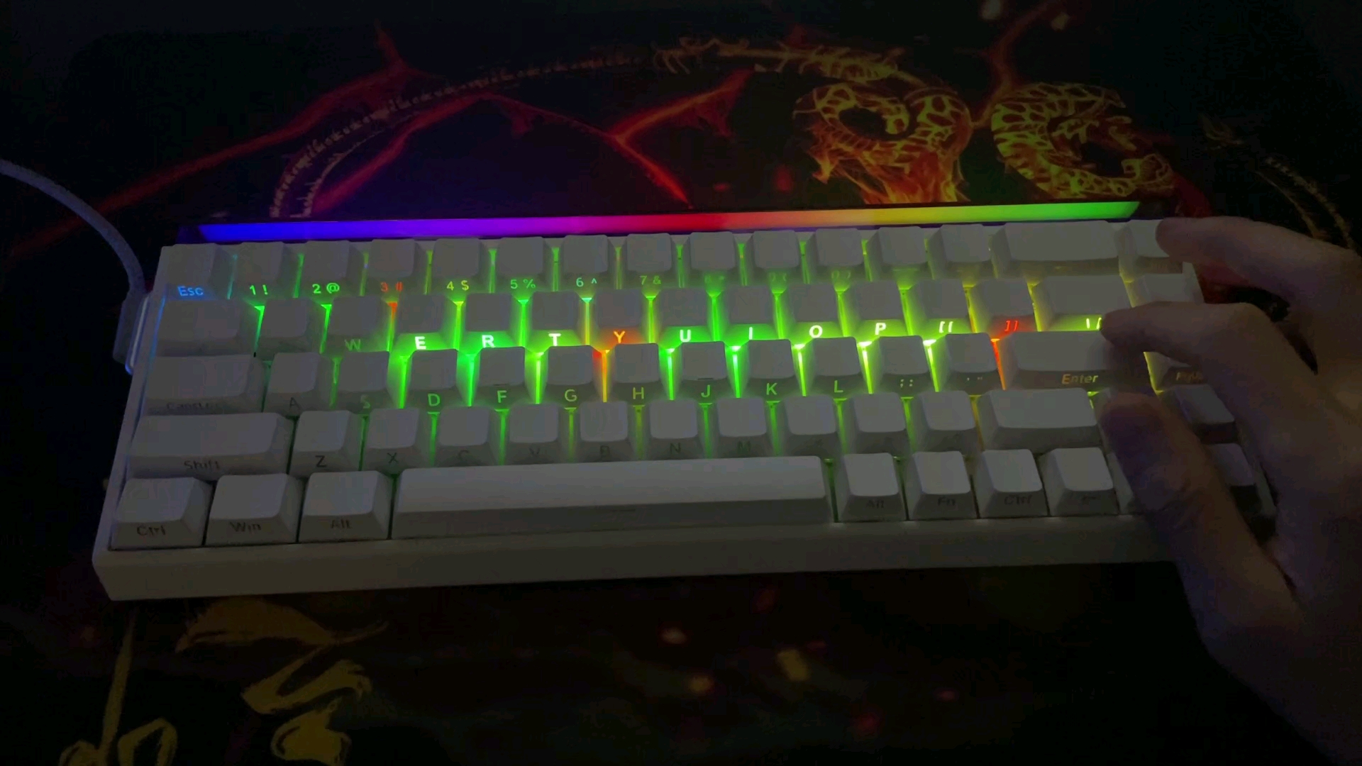 被狼蛛 HERO68 磁轴键盘拿捏了,这手感绝了✨ 被狼蛛 HERO68 磁轴键盘拿捏了,这手感绝了✨