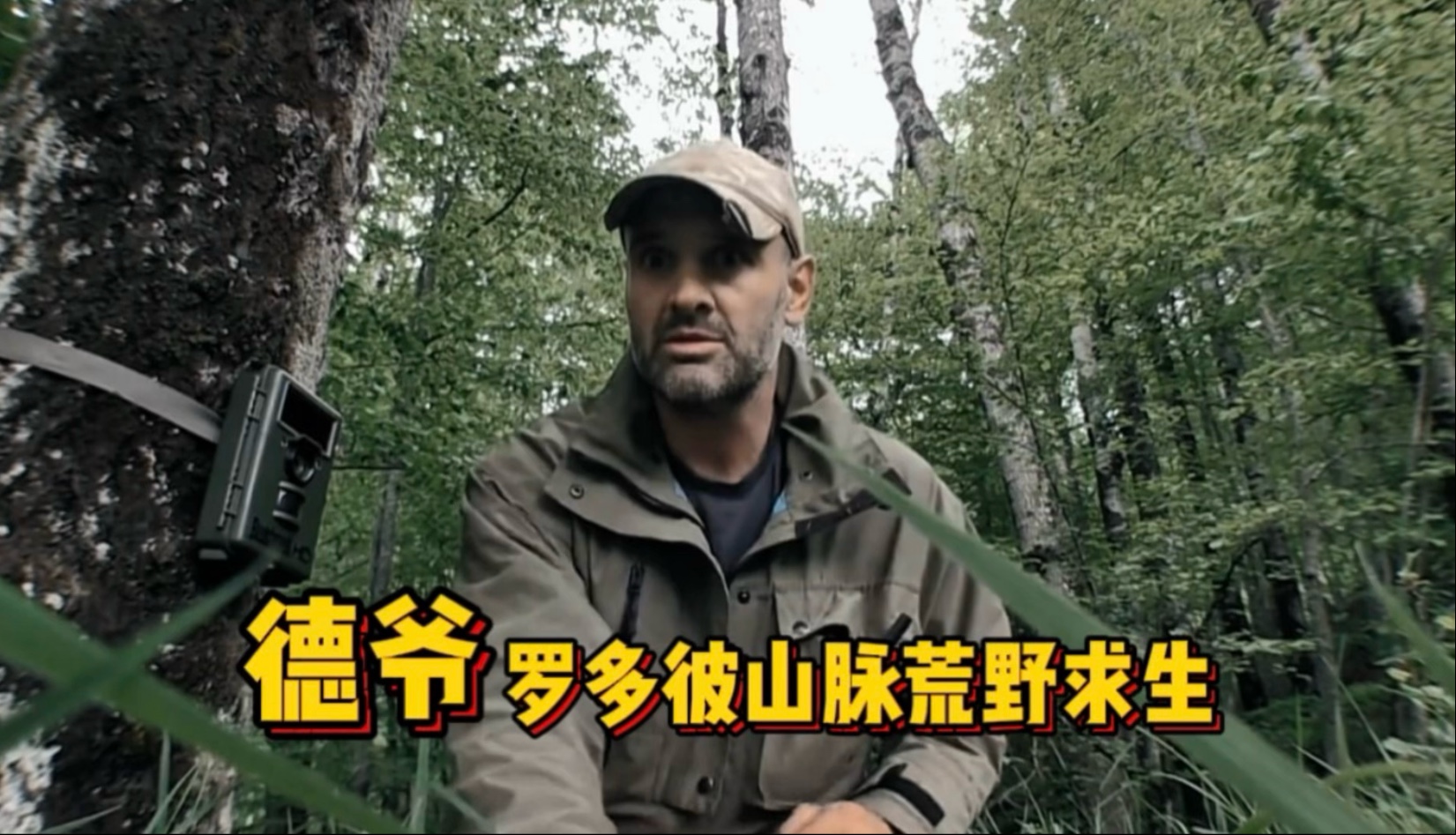 德爷罗多彼山脉荒野求生 抓鳟鱼逮杰瑞 吃着鸡油菌菇嚼着碳烤